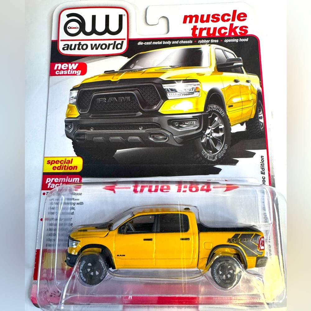 Auto World MUSCLE TRUCKS 2023 RAM 1500 REBEL HAVOC EDITION